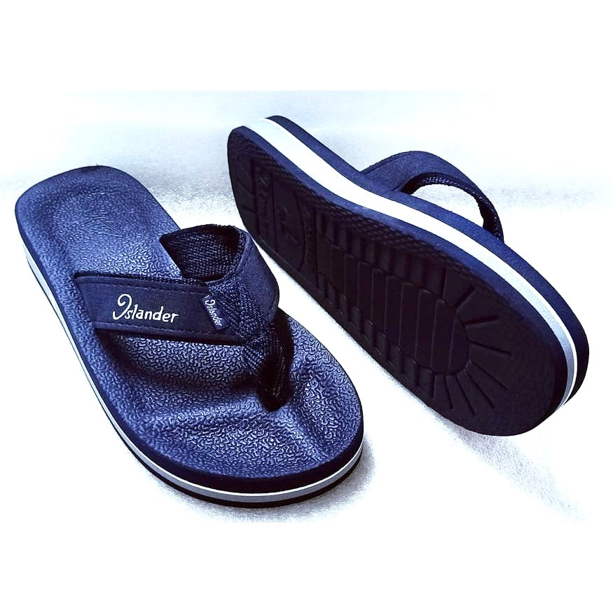 Classic Original Sandals (Flip-Flops) - Navy Blue / Gray