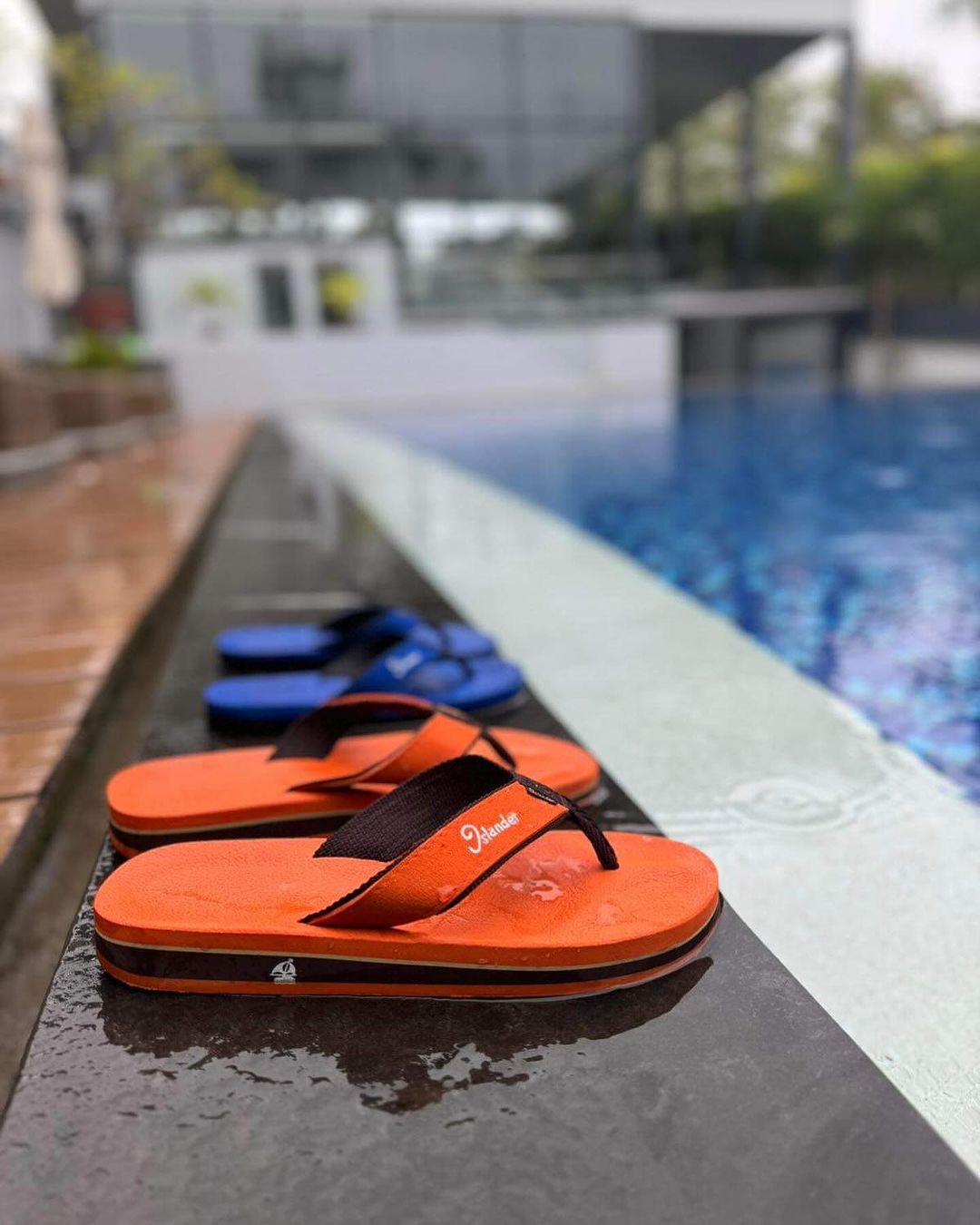 2200 Series Sandals (Flip Flops) - Orange Brown
