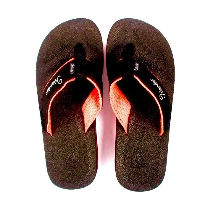 Islander 10 Series Sandals (Flip Flops) - Black / Orange