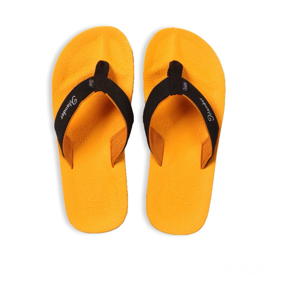 2400 Series Sandals (Flip Flops) - Mustard / Black