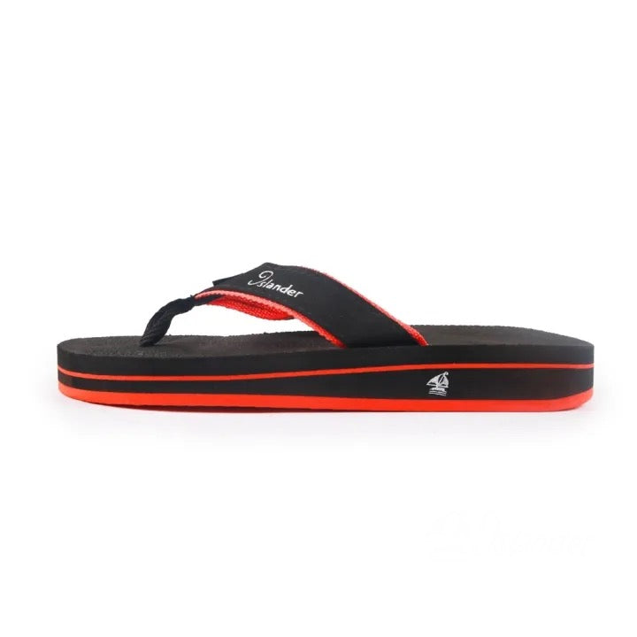 Islander 10 Series Sandals (Flip Flops) - Black / Orange