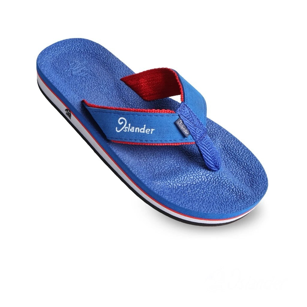 2100 Series Sandals (Flip Flops) - Royal Blue / Red