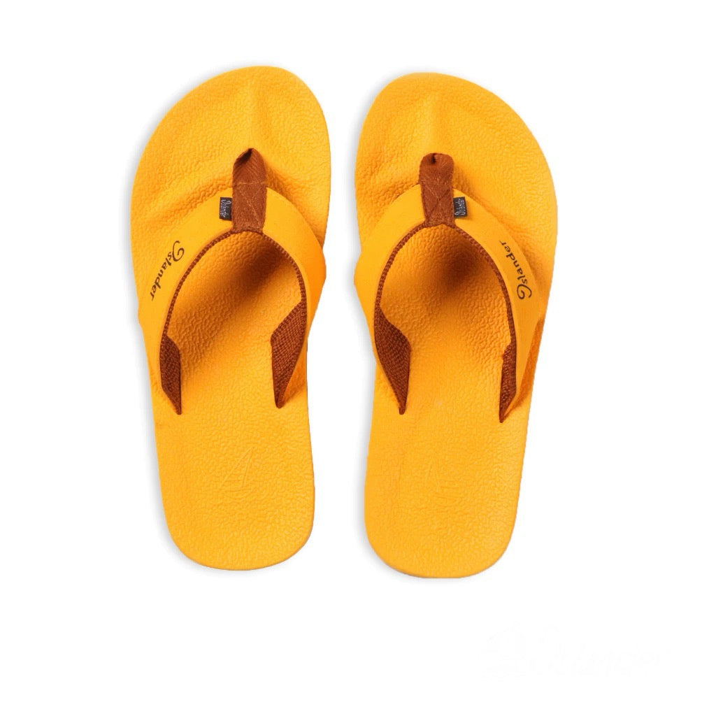 2400 Series Sandals (Flip Flops) - Mustard / Tan