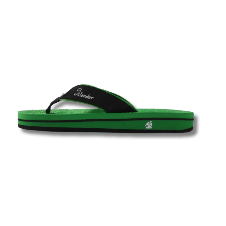 2400 Series Sandals (Flip Flops) - Absolute Green / Black