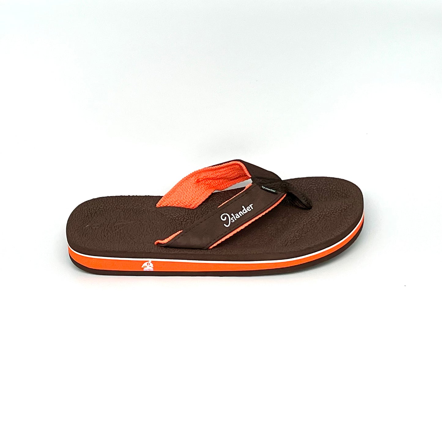 2300 Series Sandals (Flip Flops) - Brown / Orange