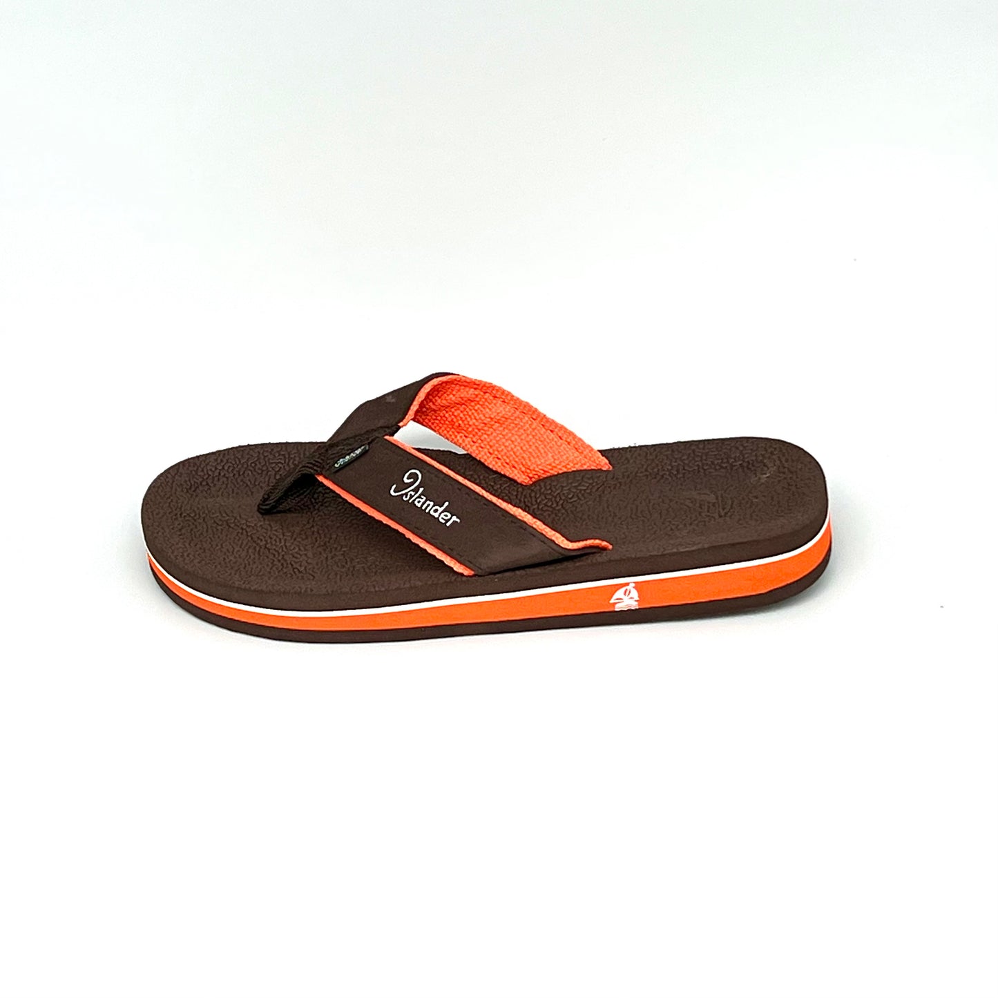 2300 Series Sandals (Flip Flops) - Brown / Orange