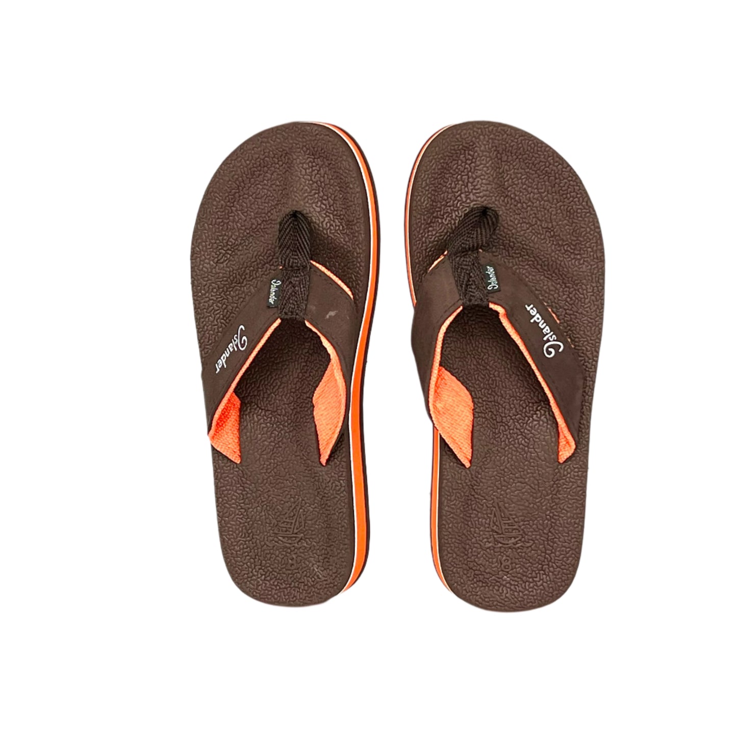 2300 Series Sandals (Flip Flops) - Brown / Orange