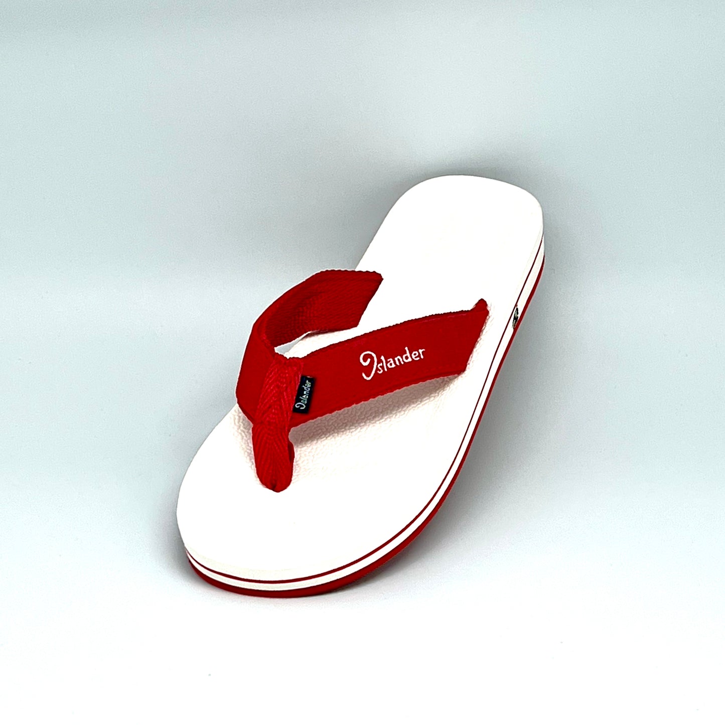 2100 Series Sandals (Flip Flops) - White / Red
