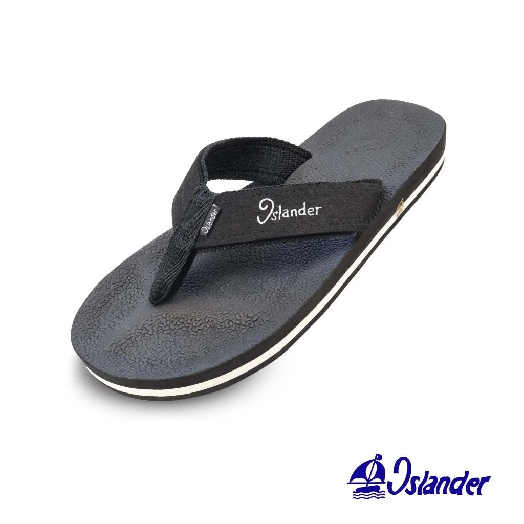2400 Series Sandals (Flip Flops) - Black / White