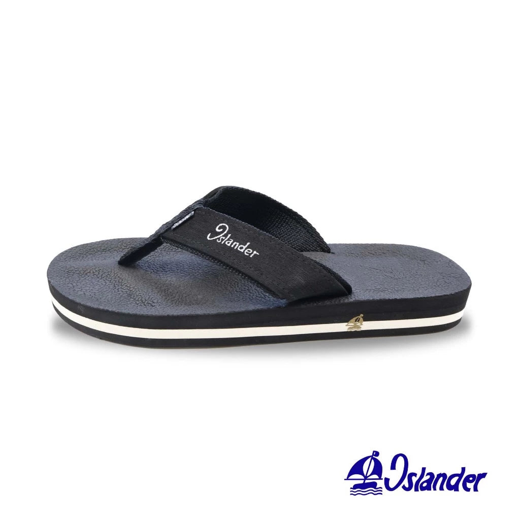 2400 Series Sandals (Flip Flops) - Black / White