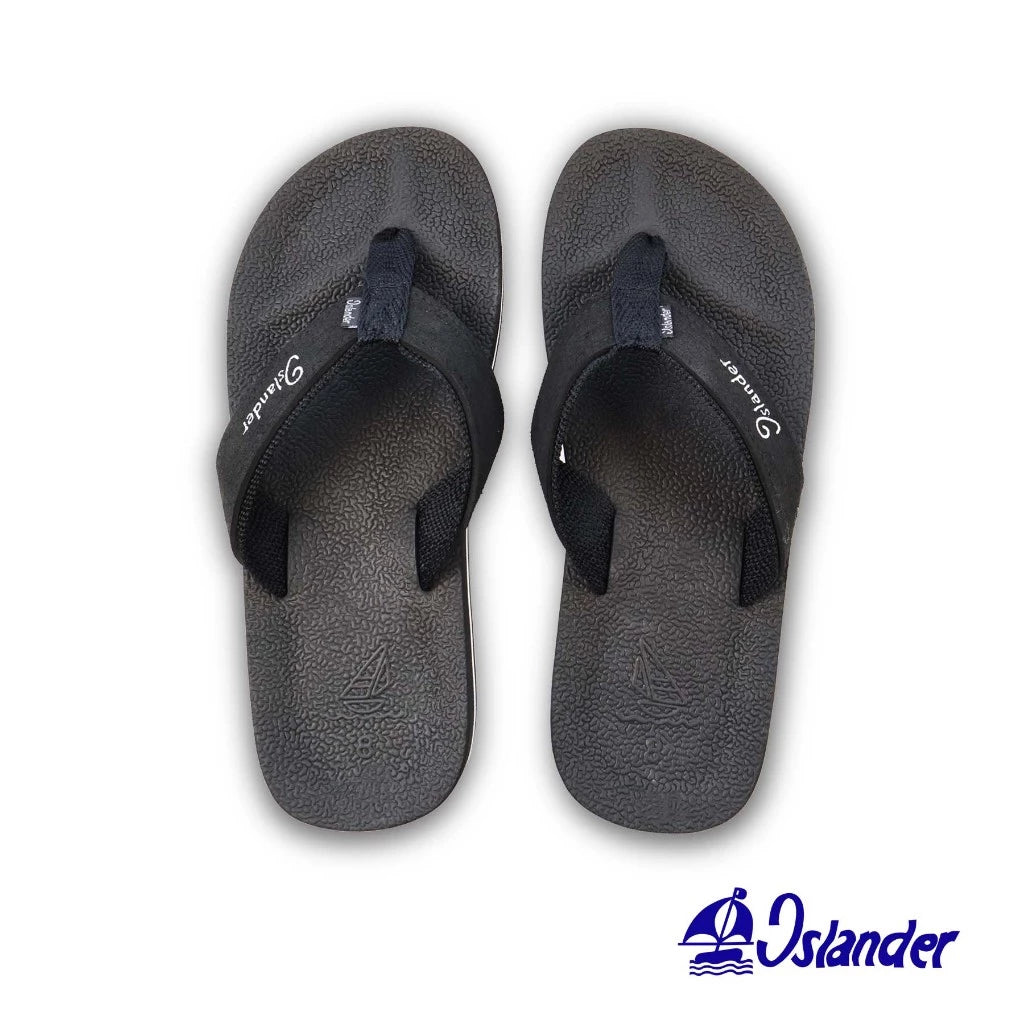2400 Series Sandals (Flip Flops) - Black / White