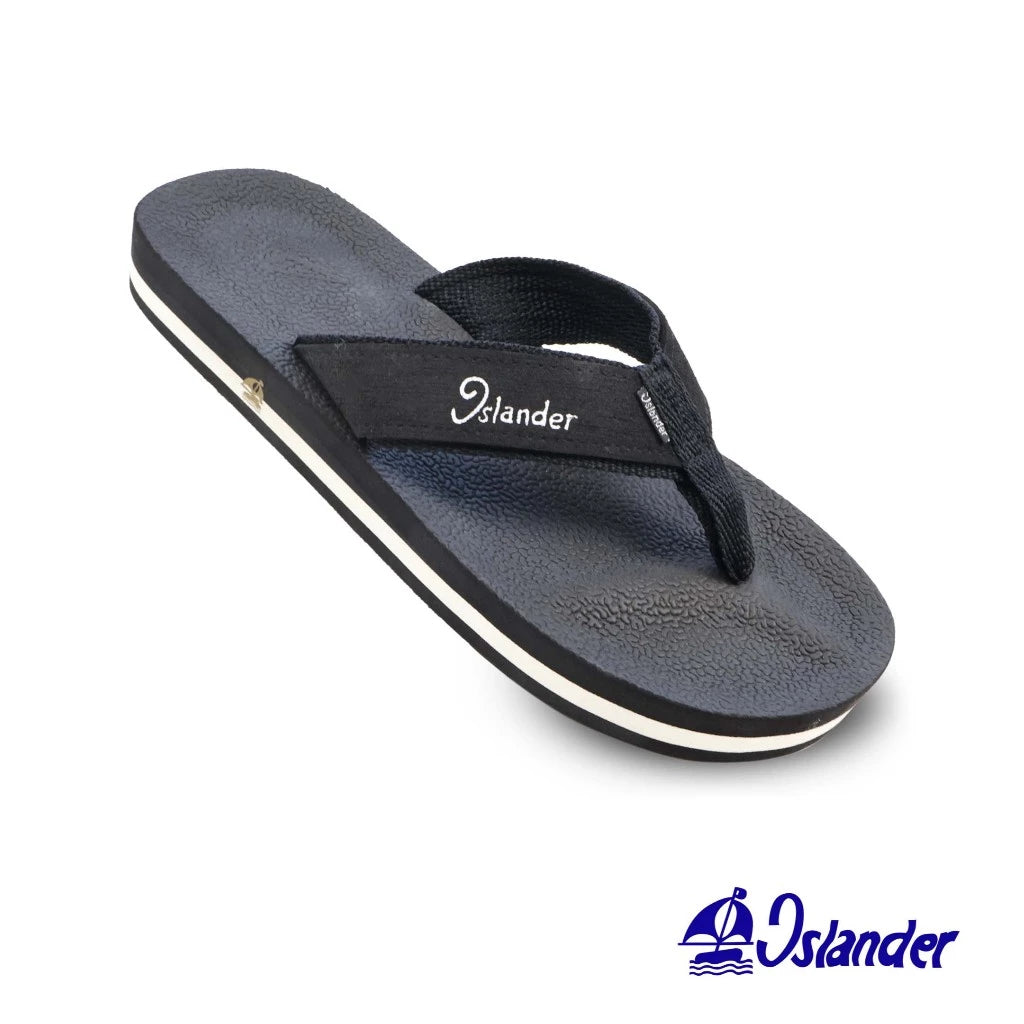 2400 Series Sandals (Flip Flops) - Black / White