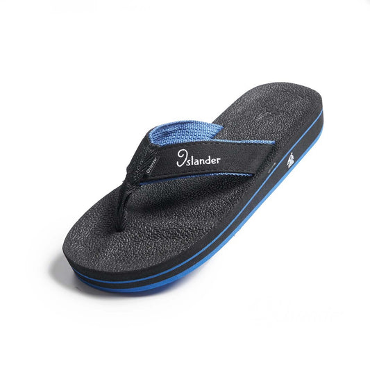 Islander 10 Series Sandals (Flip Flops) - Black / Blue