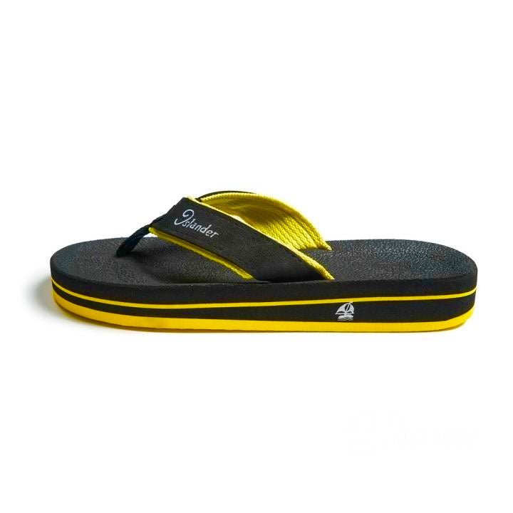 Islander 10 Series Sandals (Flip Flops) - Black / Yellow