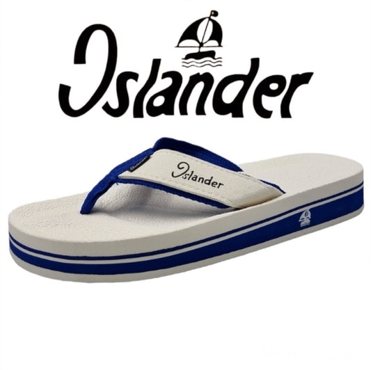 2100 Series Sandals (Flip-Flops) - White Blue