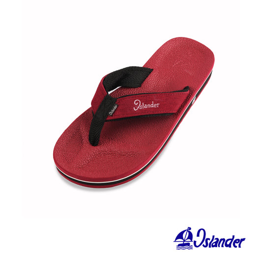 2300 Series Sandals (Flip-Flops) - Maroon Black