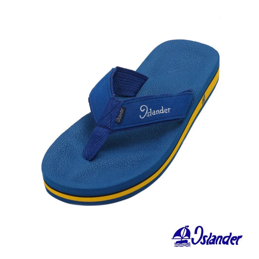 2400 Series Sandals (Flip Flops) - Blue / Yellow